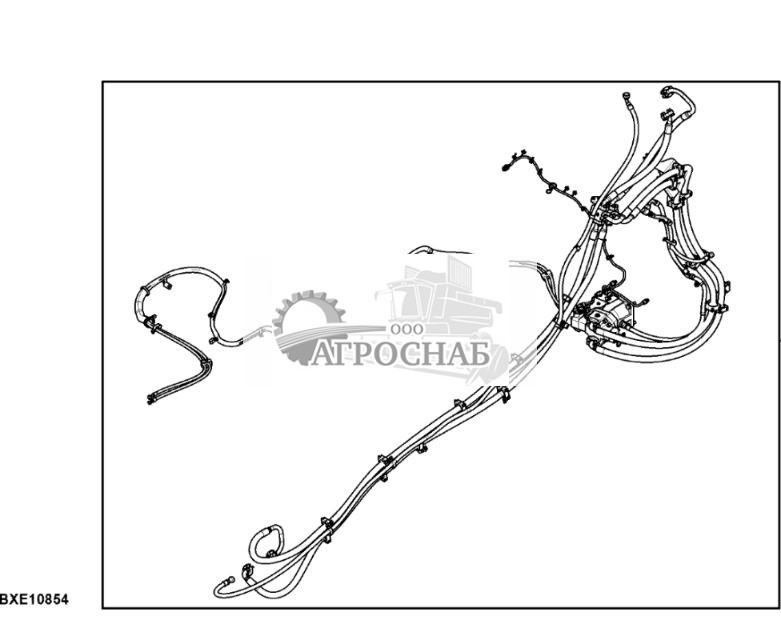 Шланги заднего моста с трансмиссией ProDrive™, 4WD, комплект для самостоятельной установки - ST934240 170.jpg